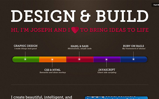 Single Page Website Design Inspiration