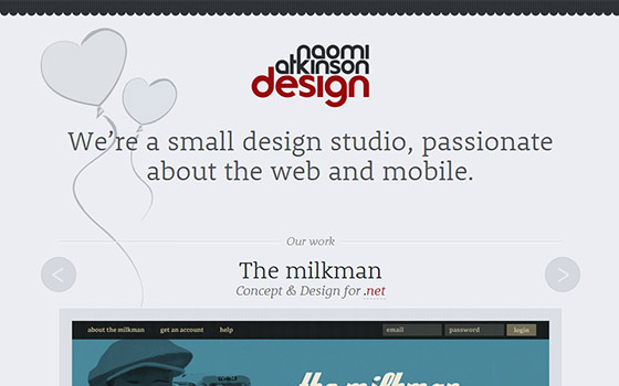 Single Page Website Design Inspiration