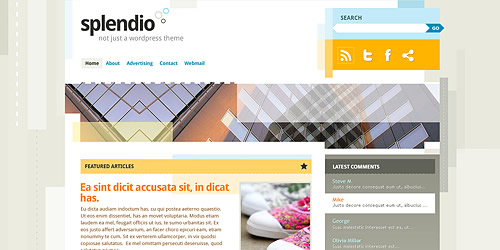 Free WordPress 3.1 Theme: Splendio