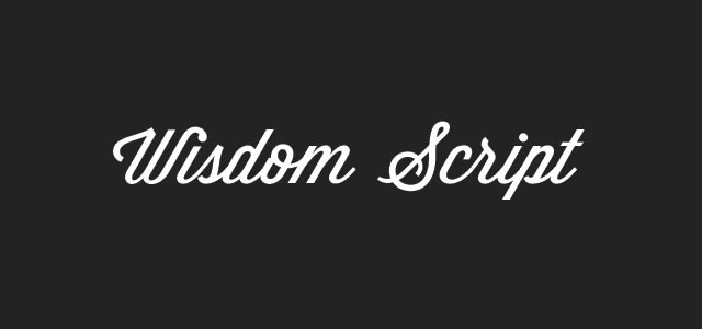 Wisdom Script