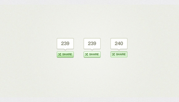 social sharing button count design 60 Most Wanted Design Freebies of The Year 2011