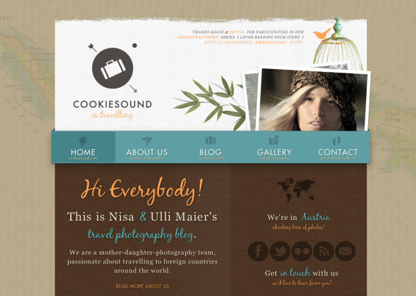 cookiesound Showcase of Eco friendly (Green) Website Designs