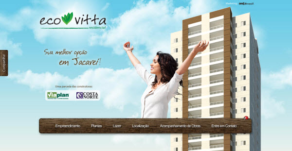 eco vitta residencial Showcase of Eco friendly (Green) Website Designs