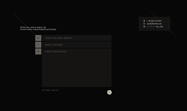 25 Amazingly Creative Contact Forms