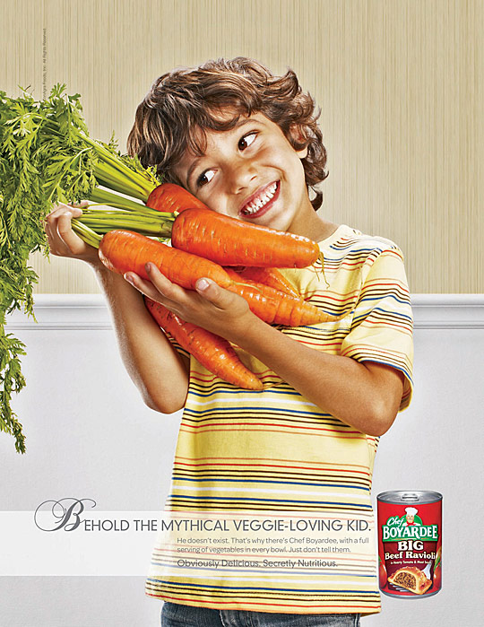 Chef Boyardee: Carrot Kid by DDB