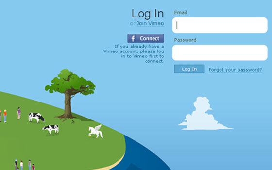 Login Page Design Inspirations