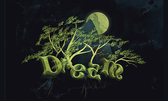 Create a Dream Design with 3D Typography