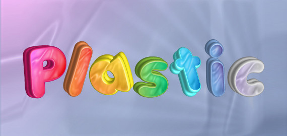 How to Create a Fun 3D Plastic Text Effect