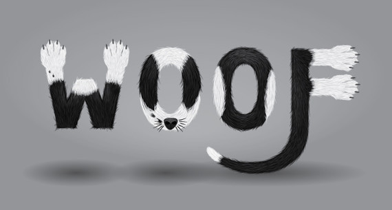 Create a Furry Calligram