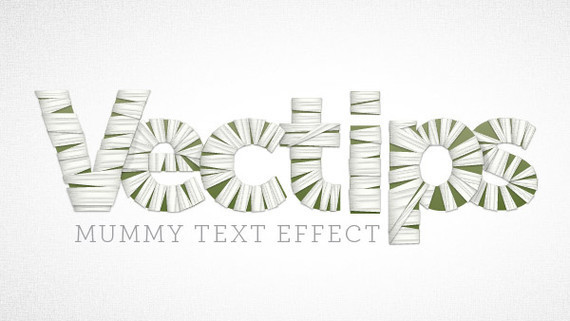 Create a Mummy Text Effect