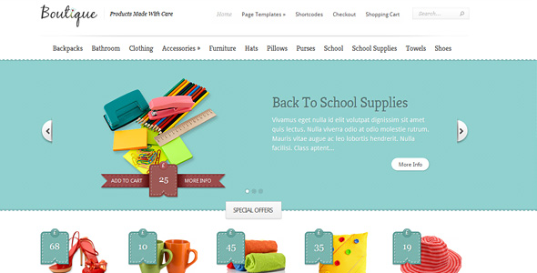 boutique The Best 50 Premium Wordpress Themes of 2011