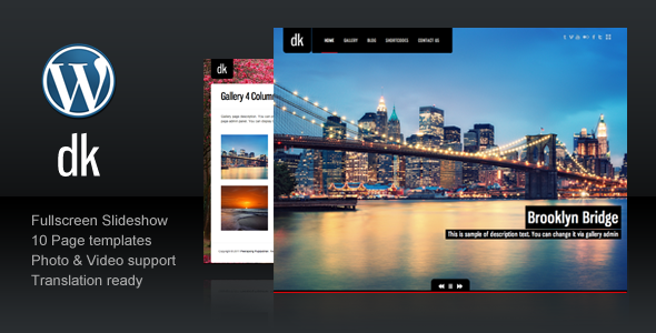 dk for photography The Best 50 Premium Wordpress Themes of 2011