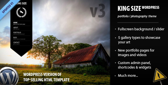 king size The Best 50 Premium Wordpress Themes of 2011