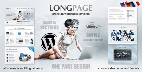 long page The Best 50 Premium Wordpress Themes of 2011