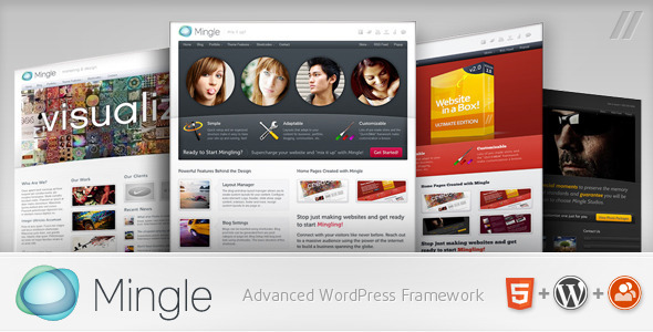 mingle The Best 50 Premium Wordpress Themes of 2011