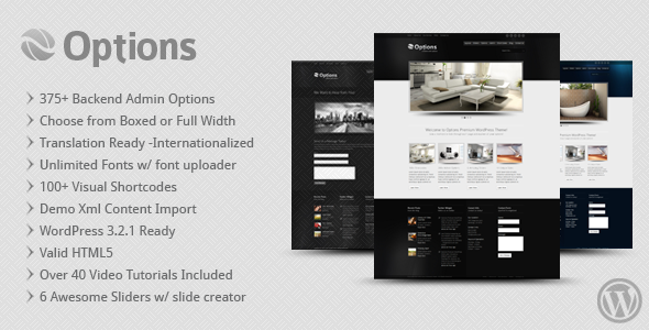 options The Best 50 Premium Wordpress Themes of 2011