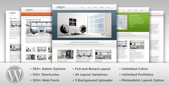 polyon The Best 50 Premium Wordpress Themes of 2011