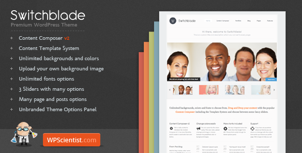 switchblade The Best 50 Premium Wordpress Themes of 2011