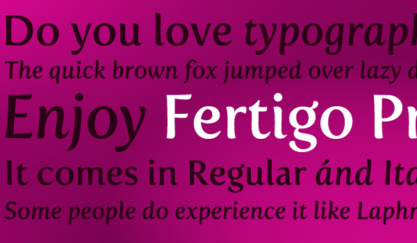 fertigo pro 30 Most Popular and Free Sans Serif Fonts 