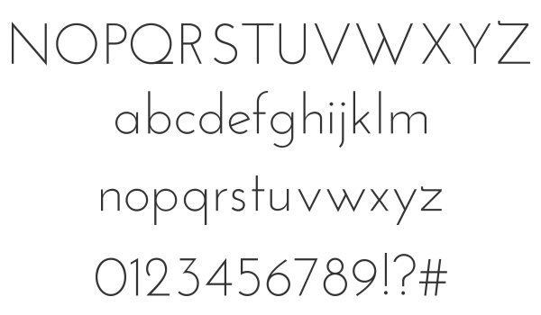 josefin sans 30 Most Popular and Free Sans Serif Fonts 