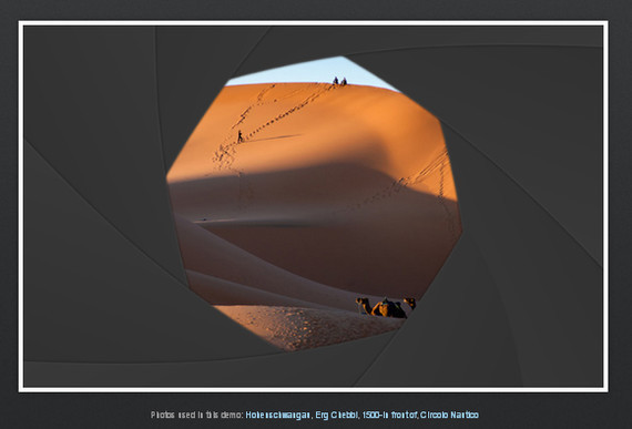 Shutter Effect Portfolio with jQuery and Canvas