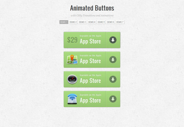 animated buttons 38 Inspiring CSS3 Animation Demos