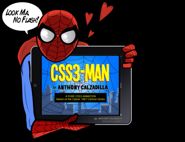 css3 man 38 Inspiring CSS3 Animation Demos