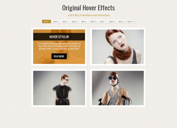 hover effects 38 Inspiring CSS3 Animation Demos