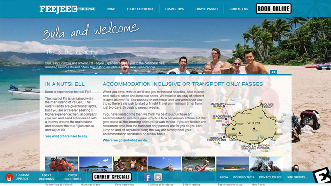 Bula 20 Amazing Travel Website Designs