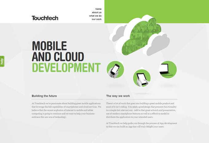 Touchtech 50 Top Designs Of Green Websites