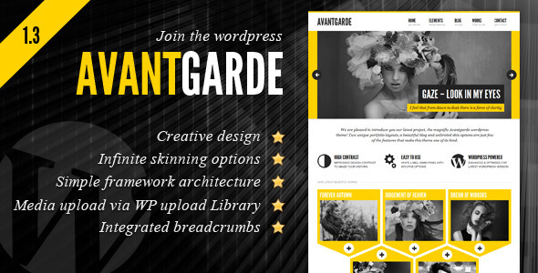 avant garde 60 Awesome Wordpress Themes of February 2012