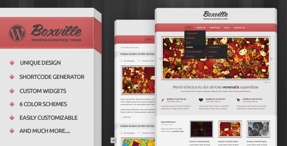 boxville 60 Awesome Wordpress Themes of February 2012