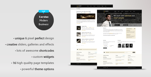 corvius 60 Awesome Wordpress Themes of February 2012