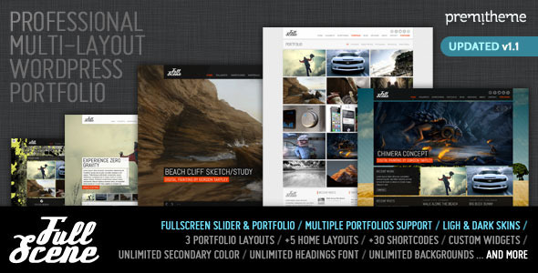 full scene 60 Awesome Wordpress Themes of February 2012