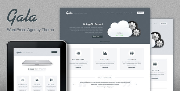 gala 60 Awesome Wordpress Themes of February 2012