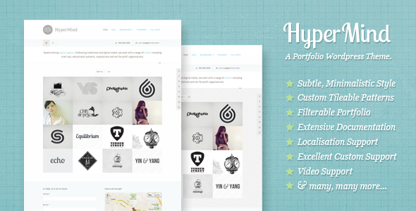 hypermind 60 Awesome Wordpress Themes of February 2012