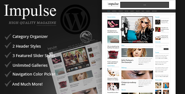 impulse 60 Awesome Wordpress Themes of February 2012