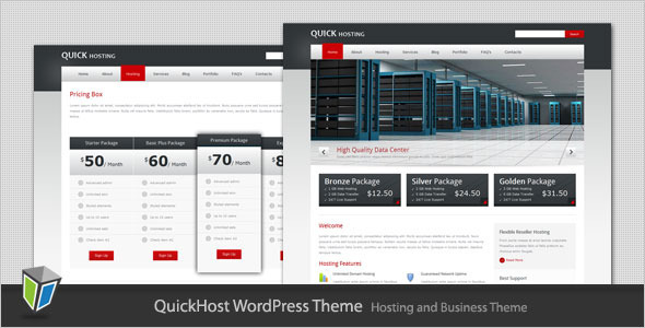 quick host 60 Awesome Wordpress Themes of February 2012