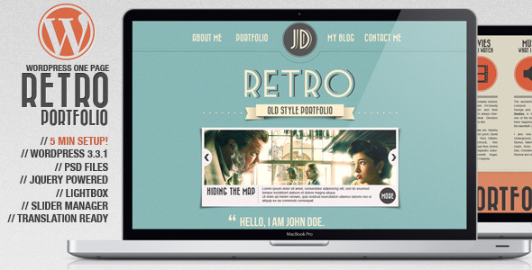 retro 60 Awesome Wordpress Themes of February 2012