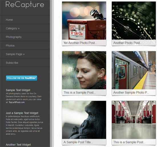 172 40 Beautiful Gallery Wordpress Themes to Insprite You