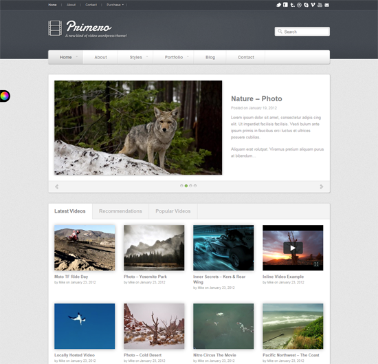 92 40 Beautiful Gallery Wordpress Themes to Insprite You