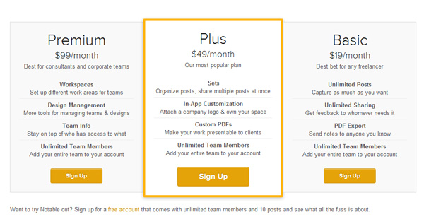 notable 30 Great Examples of Pricing Plans and Tables