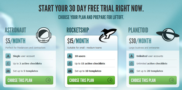 rocket 30 Great Examples of Pricing Plans and Tables