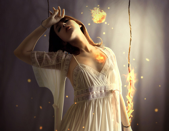 Create the Emotional Photo Manipulation Firing Heart