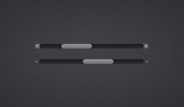 Simple Scrollbars (PSD)