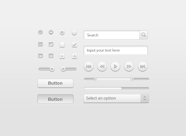 Grey UI Pack 