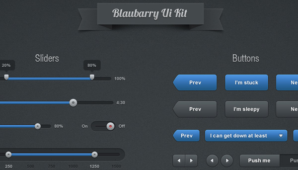 Blaubarry UI Kit