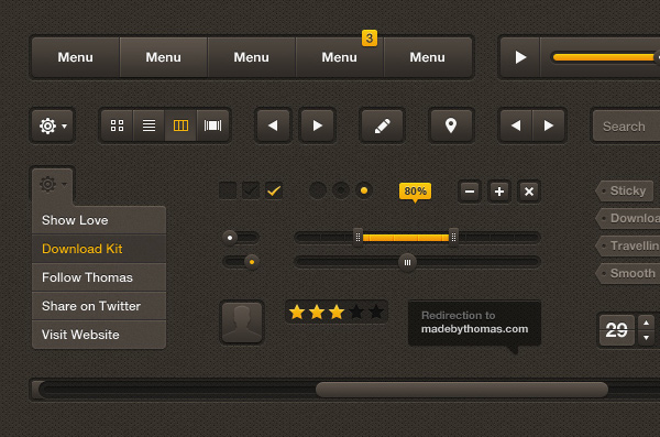 Butterscotch UI Kit