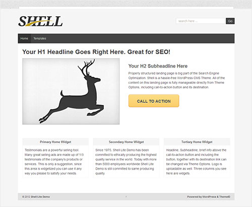 instantShift - New High-Quality Free WordPress Themes