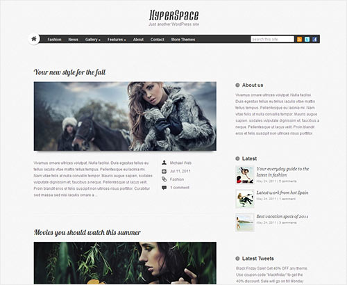 instantShift - New High-Quality Free WordPress Themes